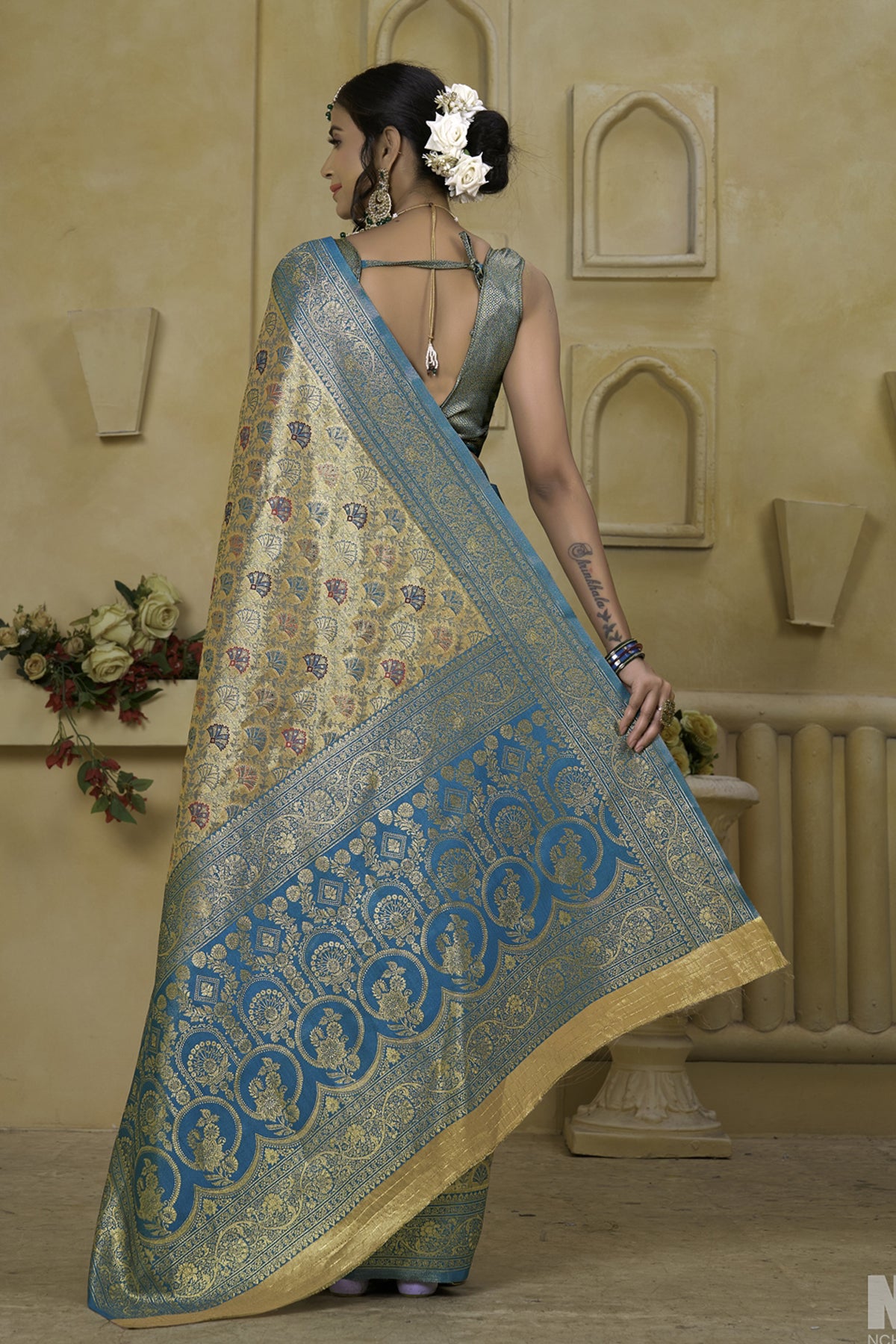 Rama Art Silk Saree for Women – Elegant Traditional Ethnic Wear