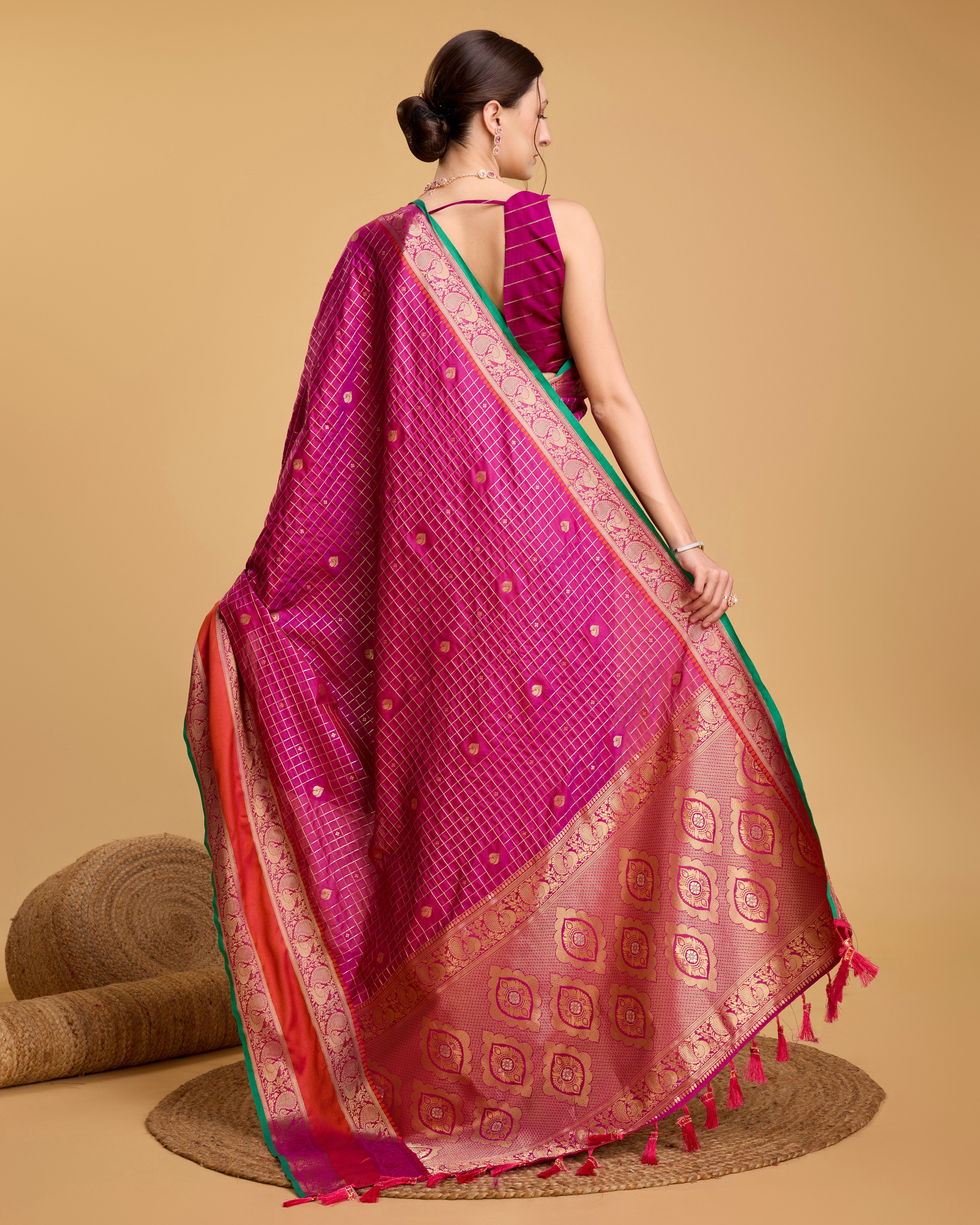 Pink Soft, Stunning & Wedding-Ready: Banarasi Sarees for Every Celebration