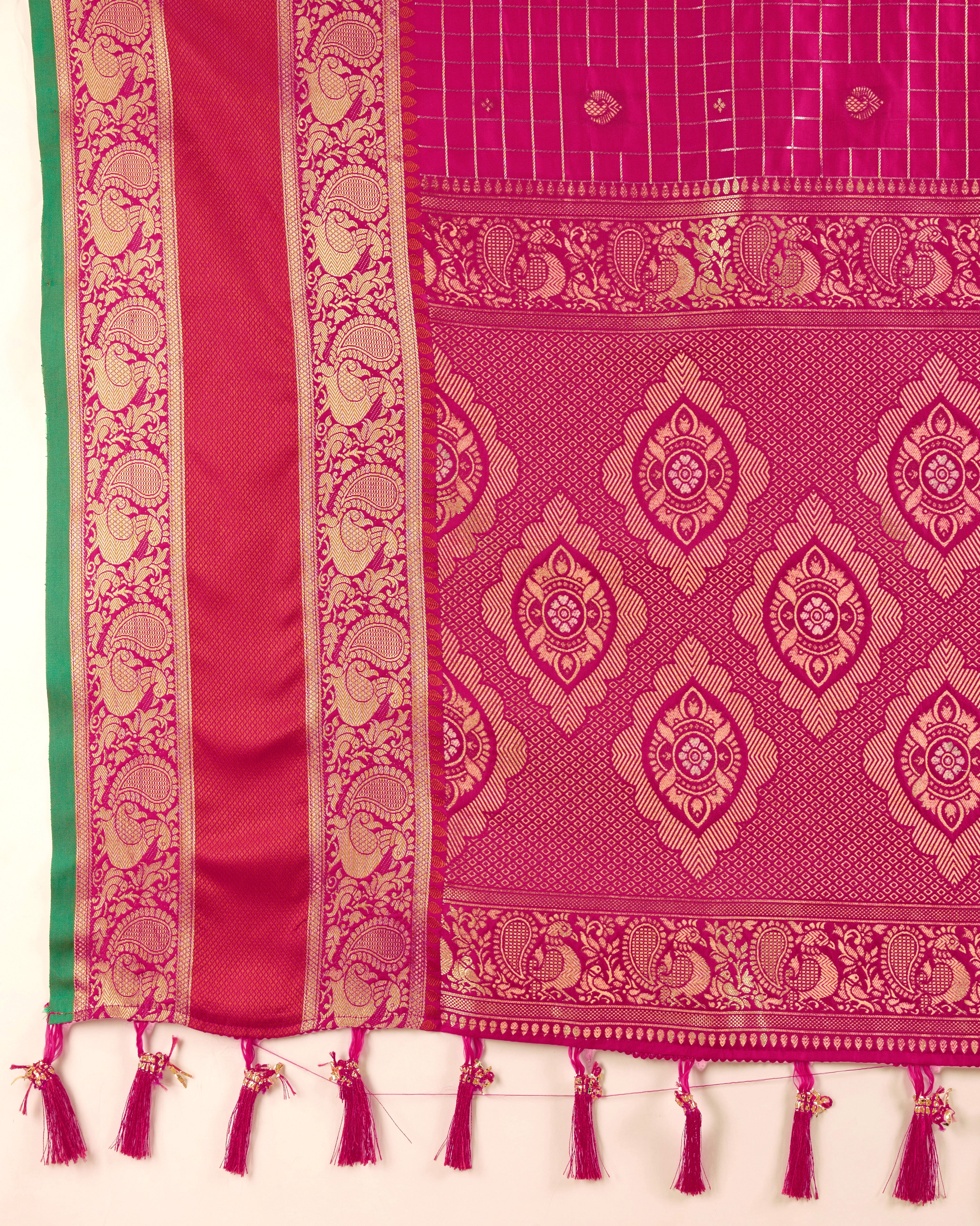 Pink Soft, Stunning & Wedding-Ready: Banarasi Sarees for Every Celebration