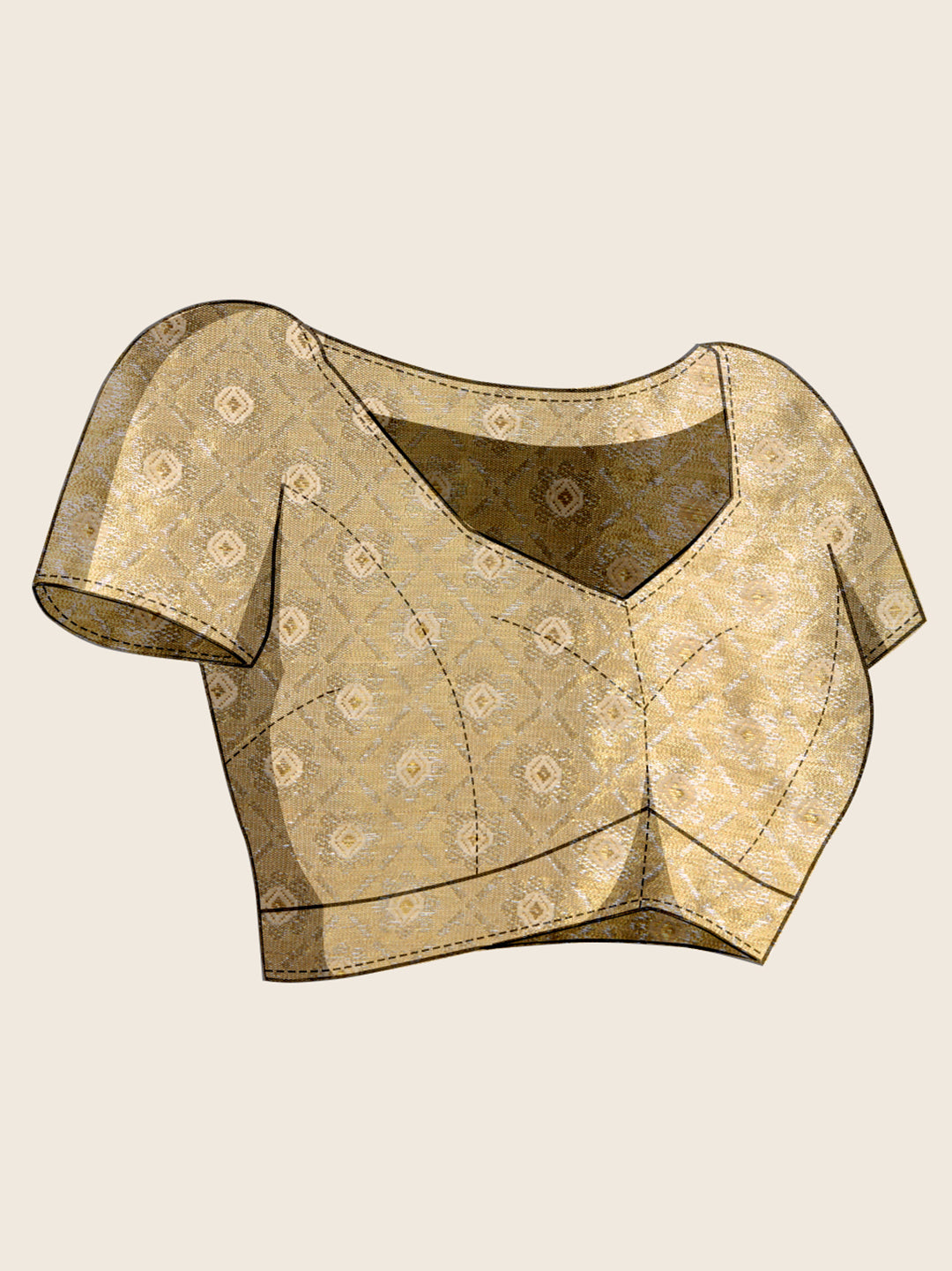Elegance Redefined: Semi Silk Gold Green  Sarees in Vibrant Shades with Rich Zari Weave