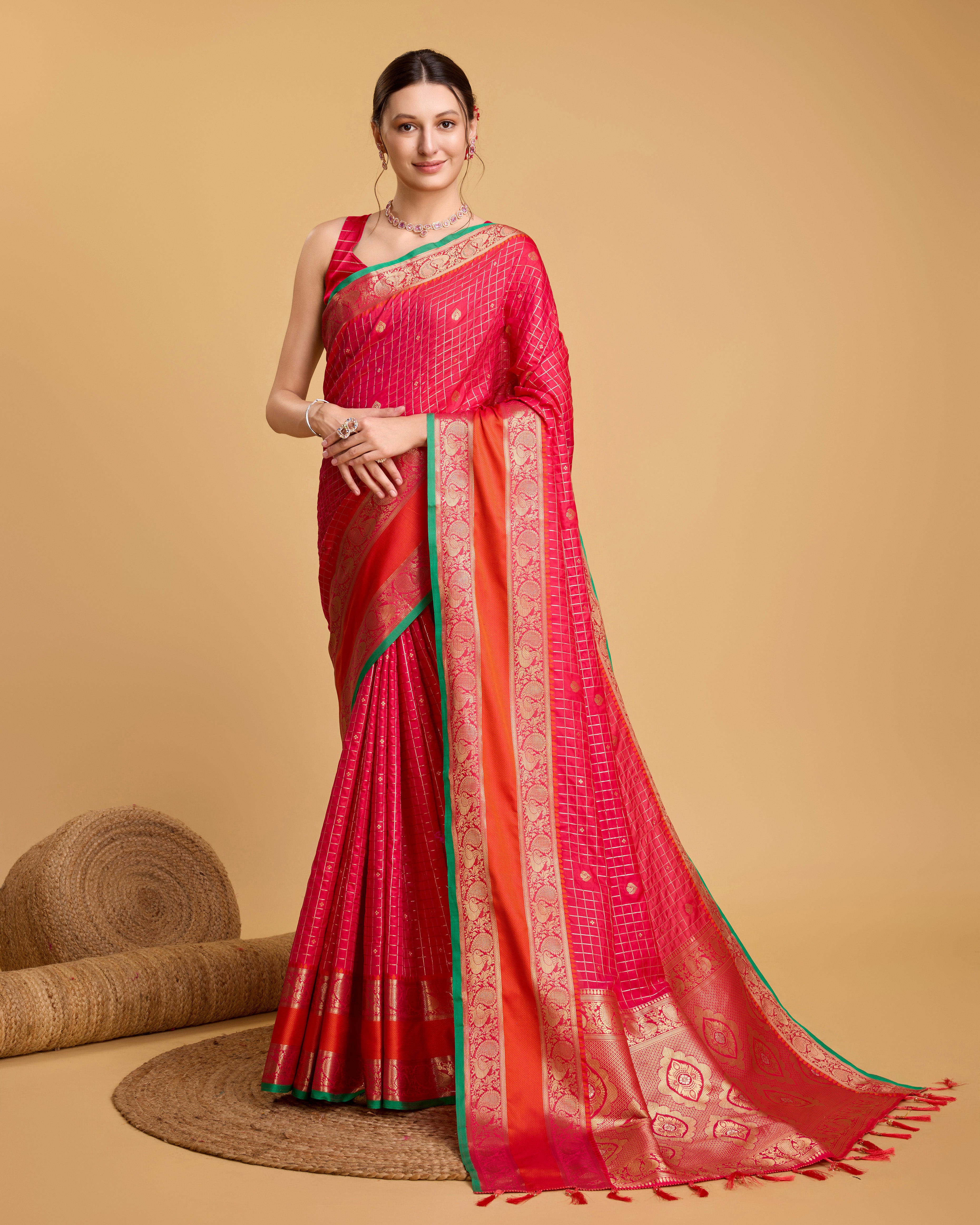 Rani Pink Soft, Stunning & Wedding-Ready: Banarasi Sarees for Every Celebration