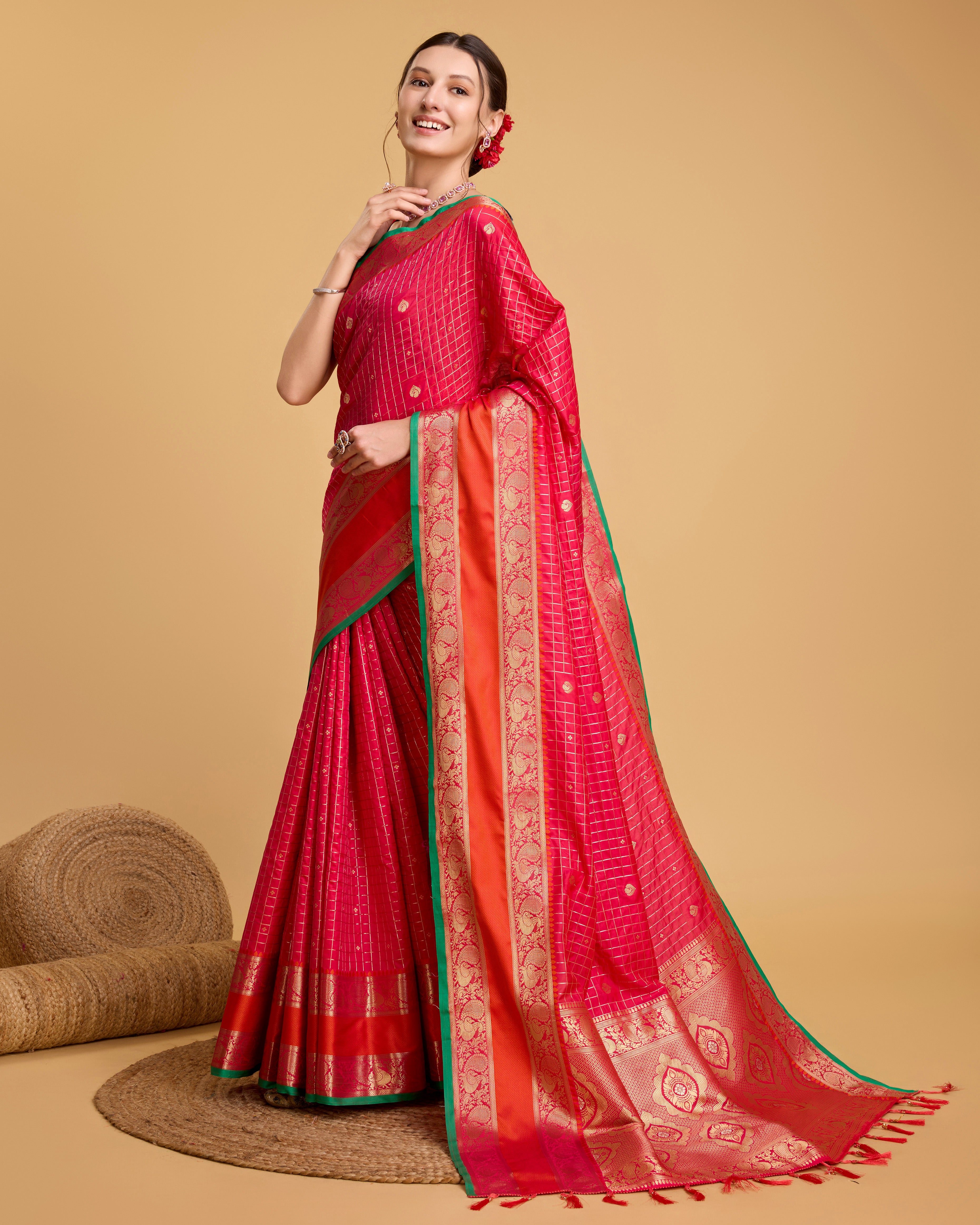 Rani Pink Soft, Stunning & Wedding-Ready: Banarasi Sarees for Every Celebration