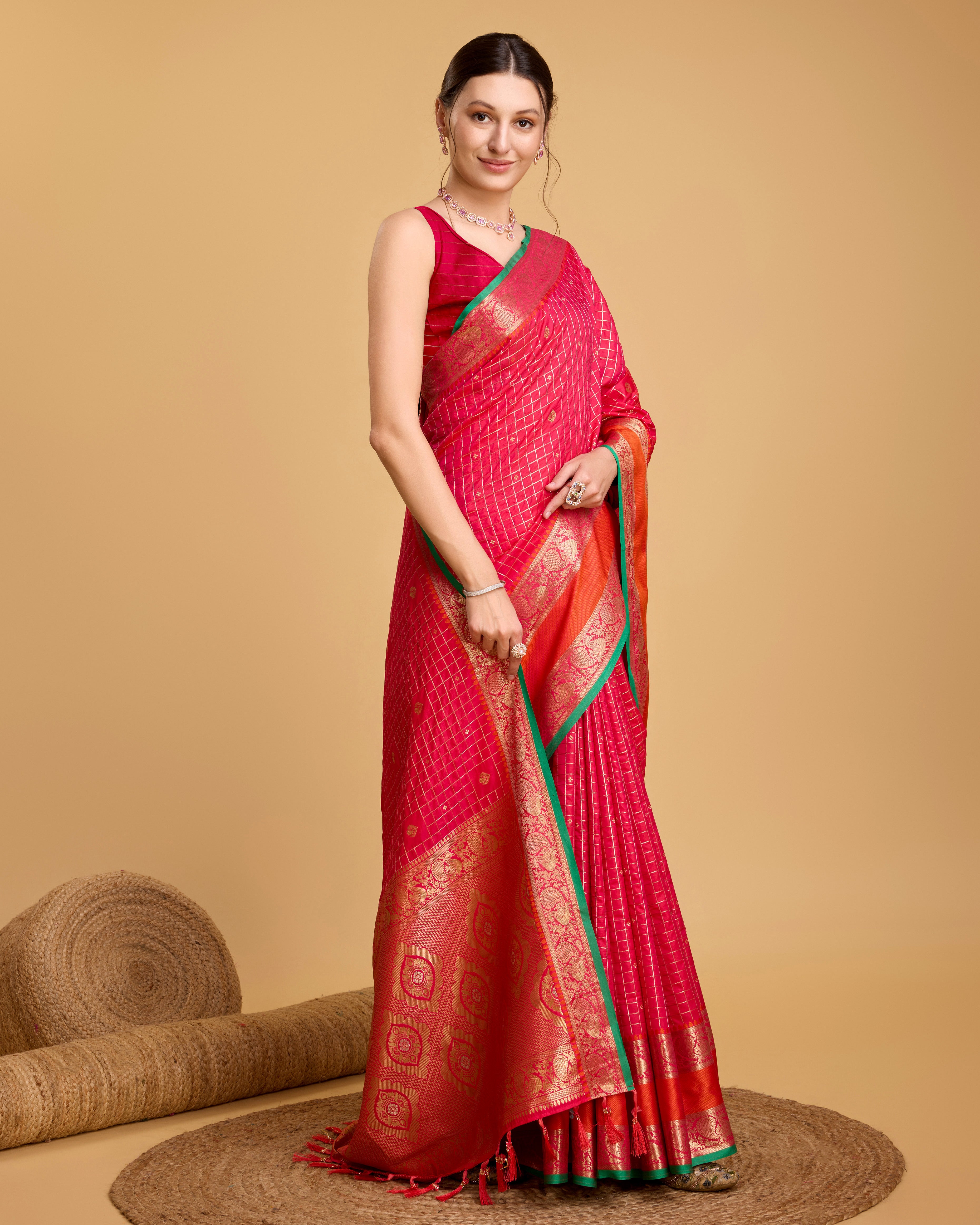 Rani Pink Soft, Stunning & Wedding-Ready: Banarasi Sarees for Every Celebration