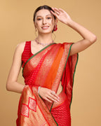 Be Wedding & Festive Ready with Our All-New PURE Jacquard Red Saree Collection