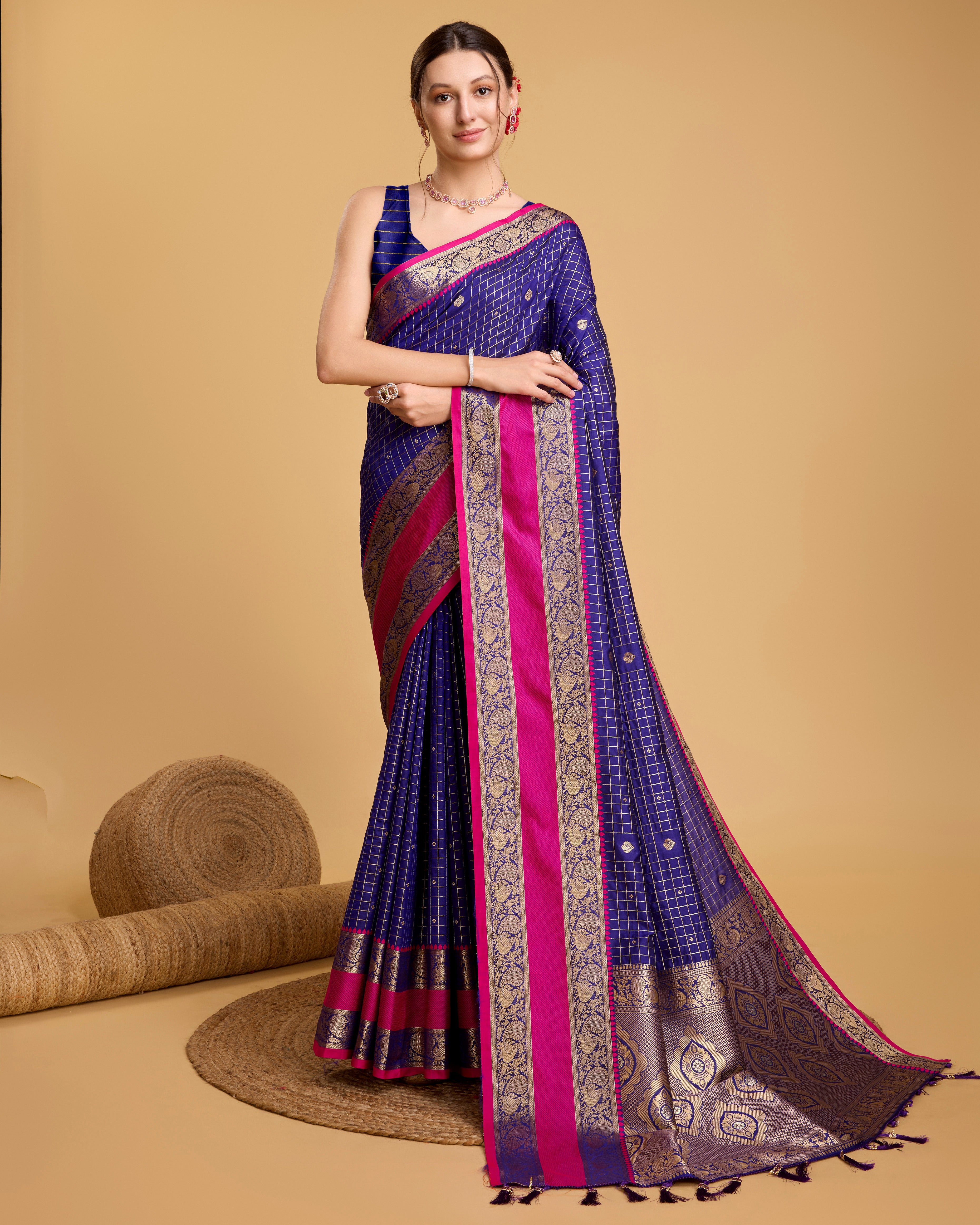 Purple Soft, Stunning & Wedding-Ready: Banarasi Sarees for Every Celebration