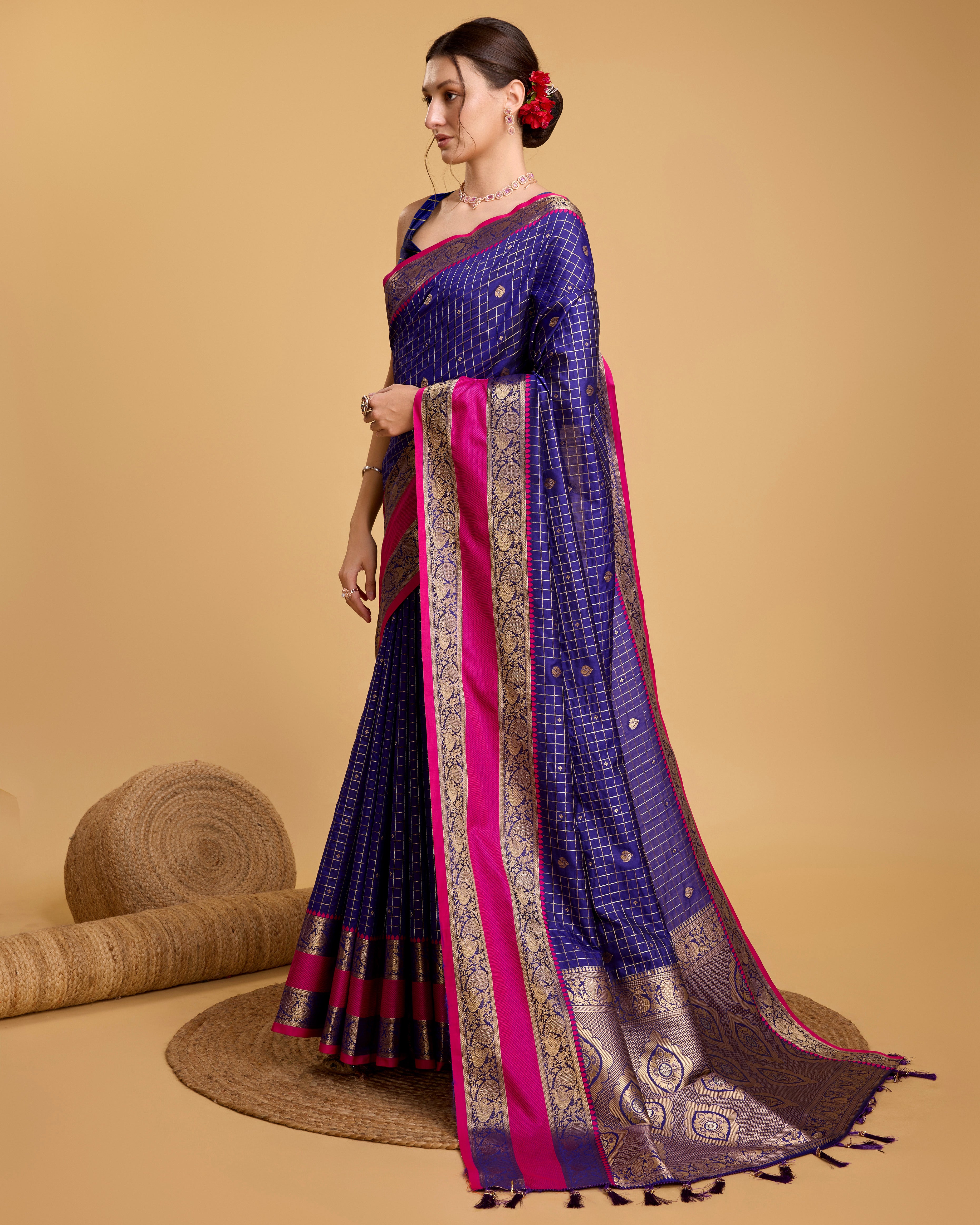Purple Soft, Stunning & Wedding-Ready: Banarasi Sarees for Every Celebration
