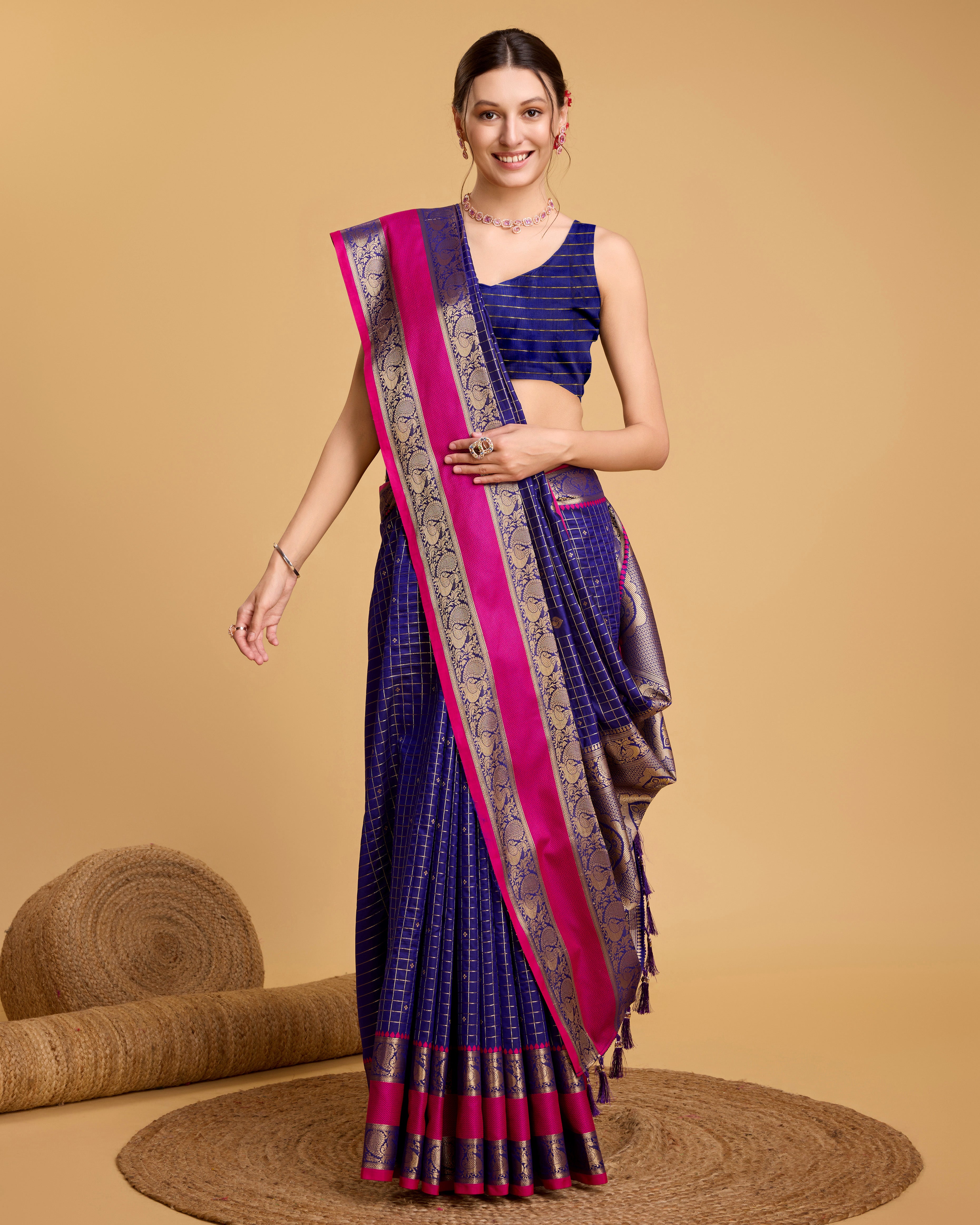 Purple Soft, Stunning & Wedding-Ready: Banarasi Sarees for Every Celebration