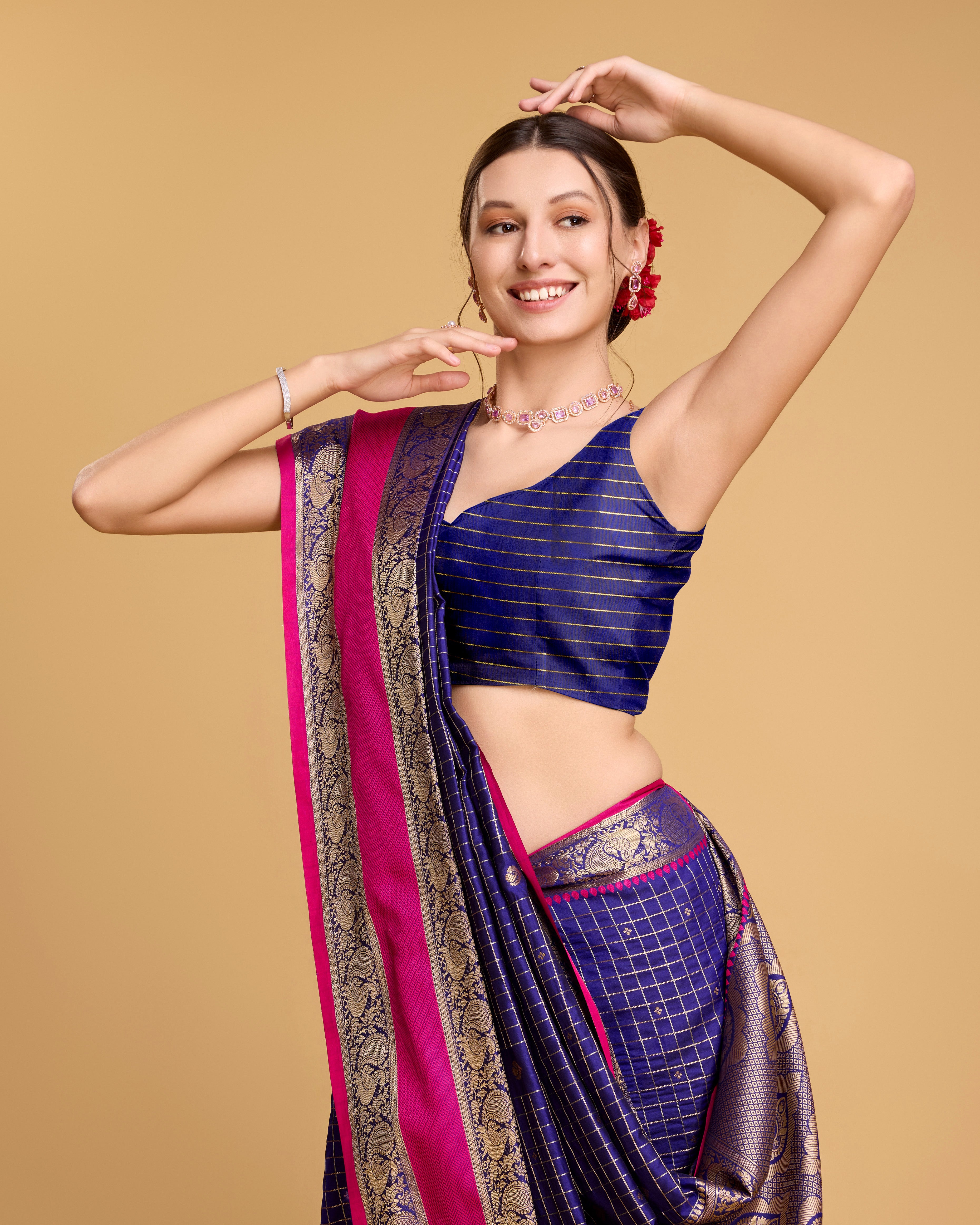 Purple Soft, Stunning & Wedding-Ready: Banarasi Sarees for Every Celebration