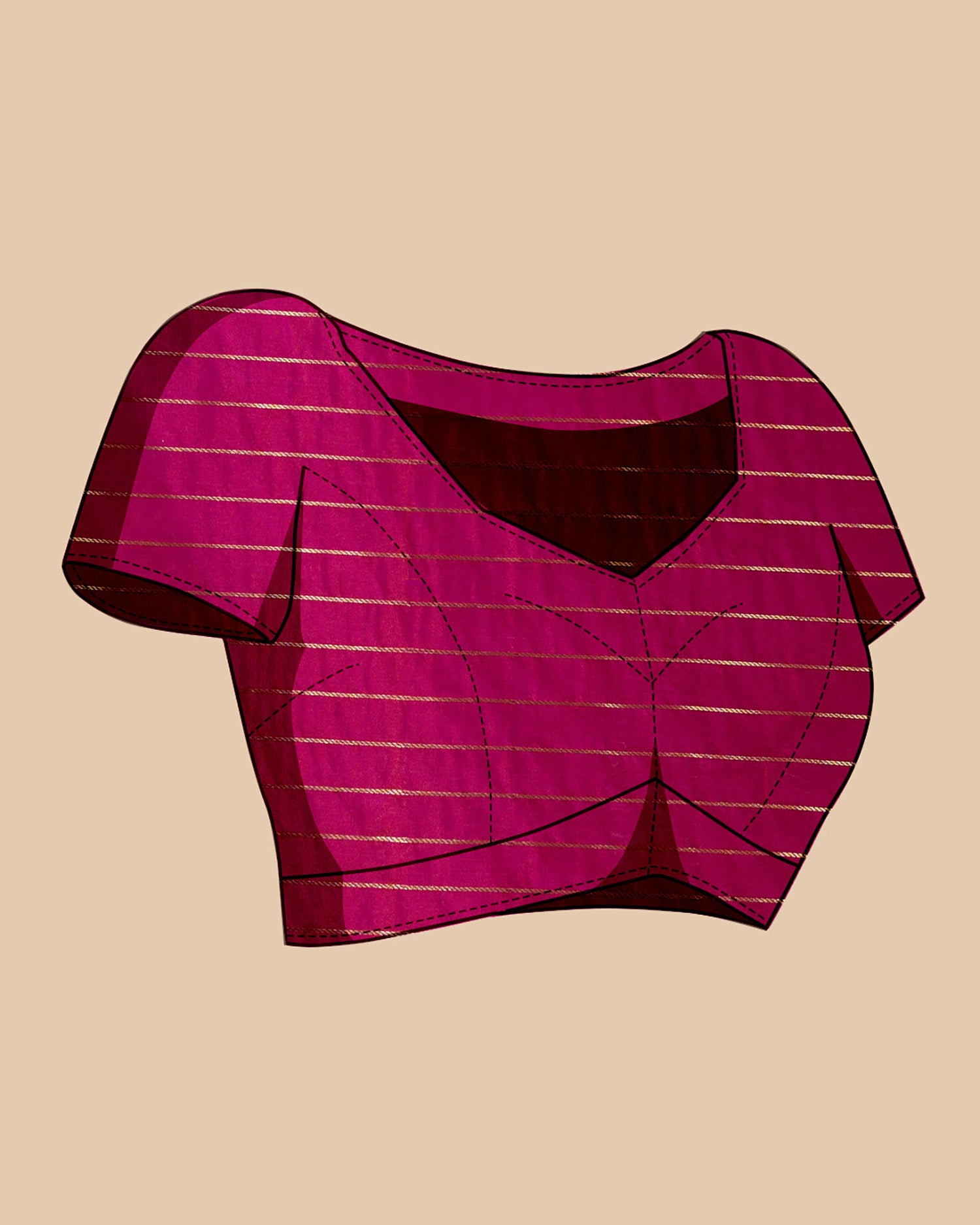 Be Wedding & Festive Ready with Our All-New PURE Jacquard Pink Saree Collection