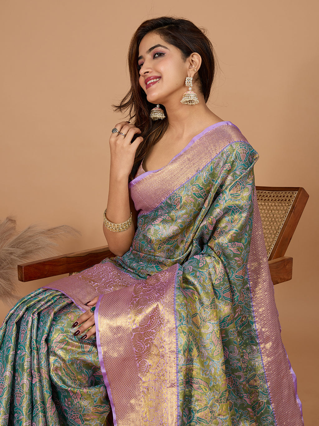 Elegance Redefined: Semi Silk Gold Blue Sarees in Vibrant Shades with Rich Zari Weave