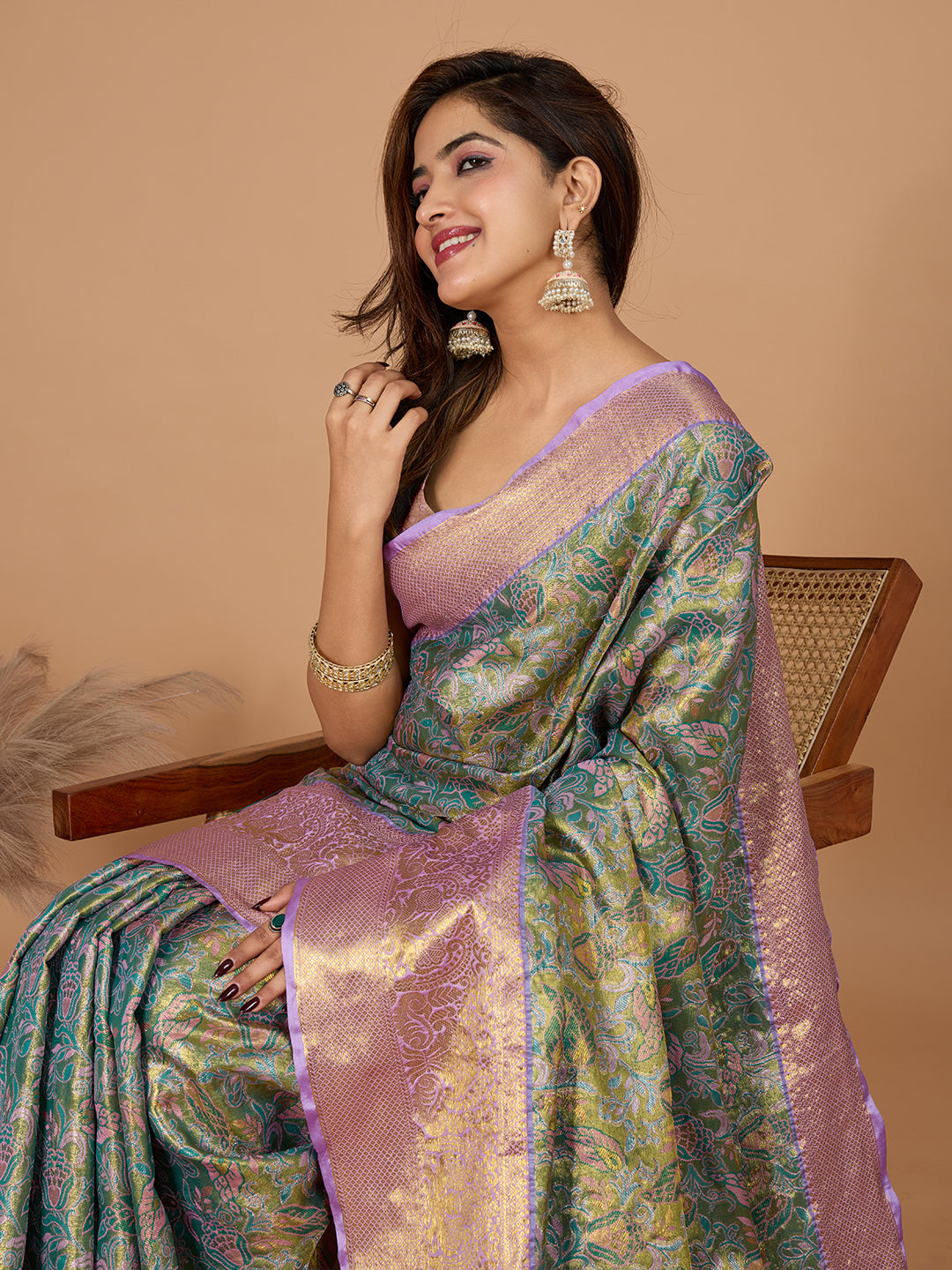 Elegance Redefined: Semi Silk Gold Blue Sarees in Vibrant Shades with Rich Zari Weave