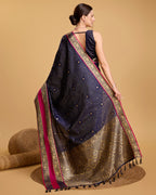 Navy Blue Soft, Stunning & Wedding-Ready: Banarasi Sarees for Every Celebration