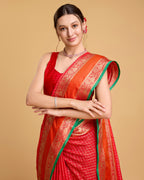 Red Soft, Stunning & Wedding-Ready: Banarasi Sarees for Every Celebration