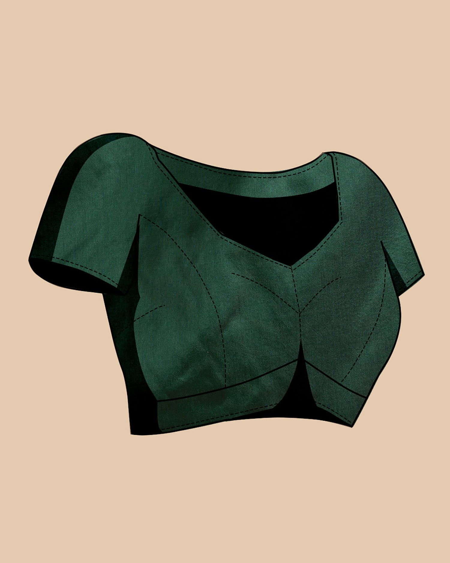 Green Banarasi Elegance Made Easy – Soft, Breathable Sarees for Wedding Glam