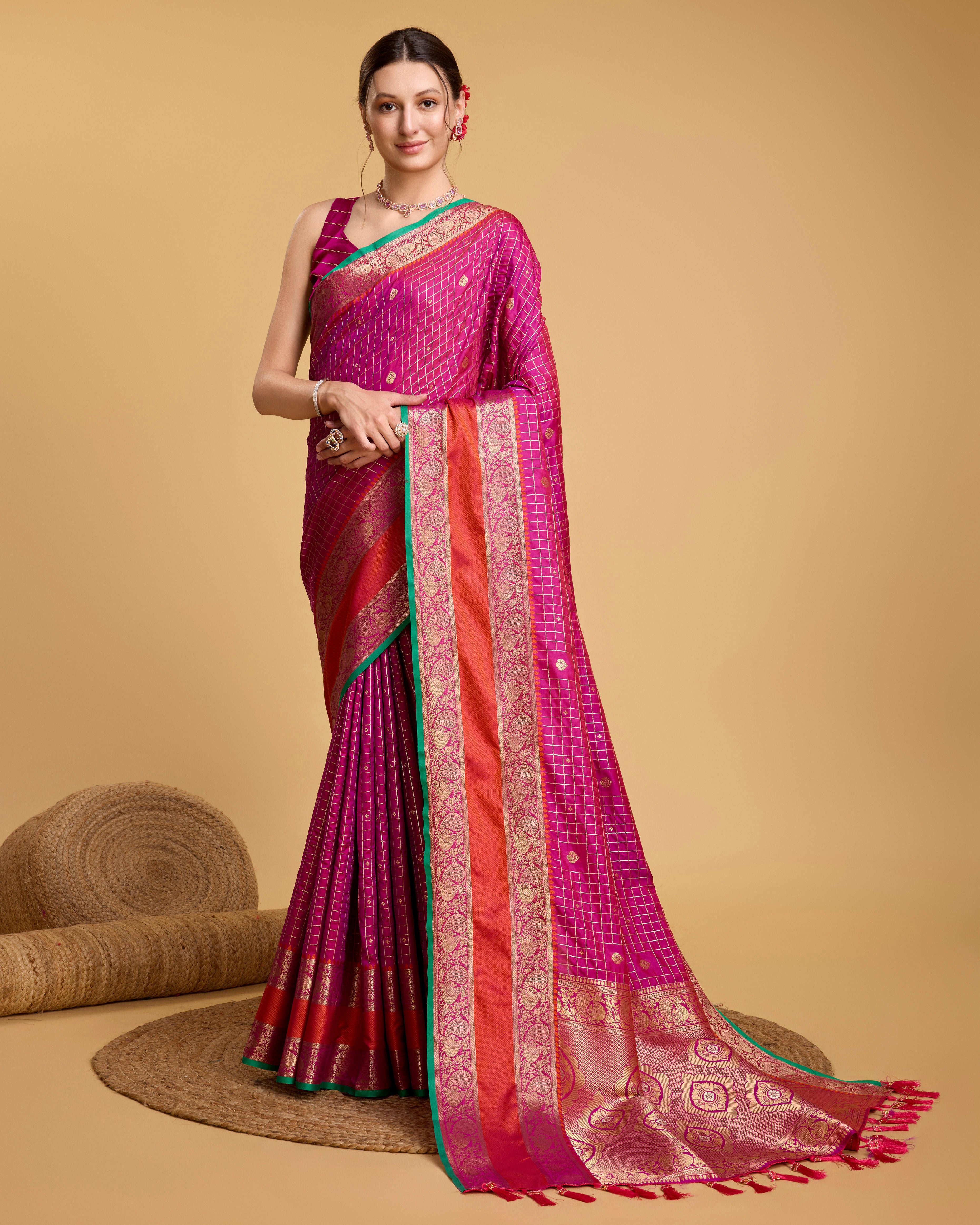 Pink Soft, Stunning & Wedding-Ready: Banarasi Sarees for Every Celebration
