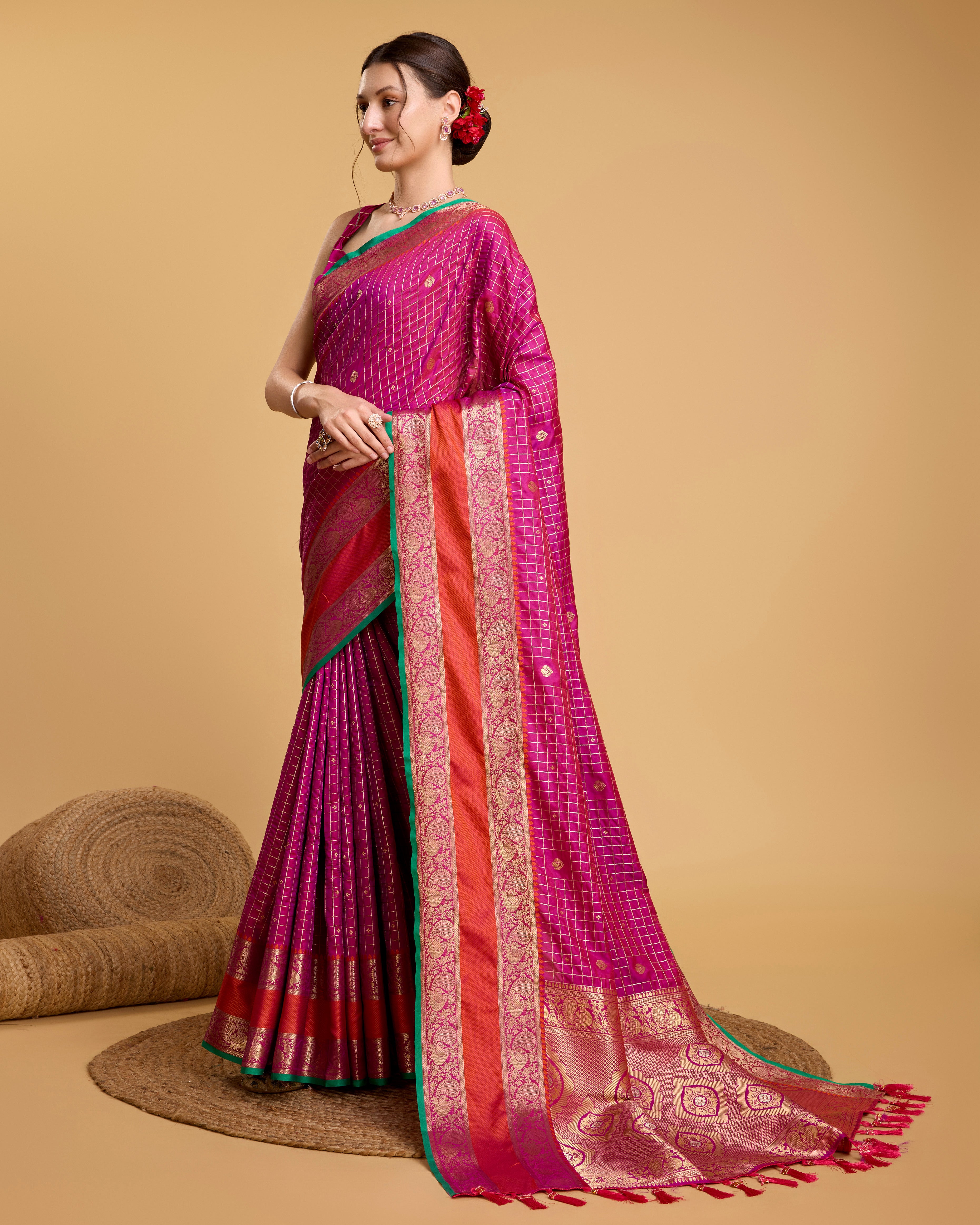 Pink Soft, Stunning & Wedding-Ready: Banarasi Sarees for Every Celebration