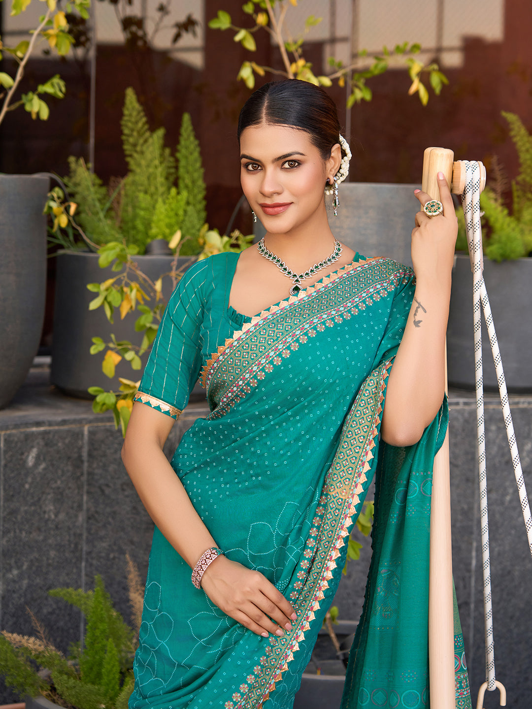 Soft, Stylish & Wedding-Perfect: Cotton Blue Sarees for Big & Intimate Weddings