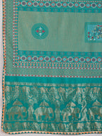Soft, Stylish & Wedding-Perfect: Cotton Blue Sarees for Big & Intimate Weddings