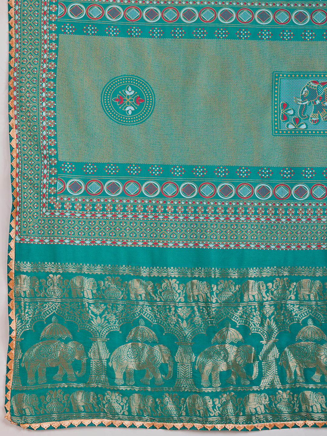 Soft, Stylish & Wedding-Perfect: Cotton Blue Sarees for Big & Intimate Weddings