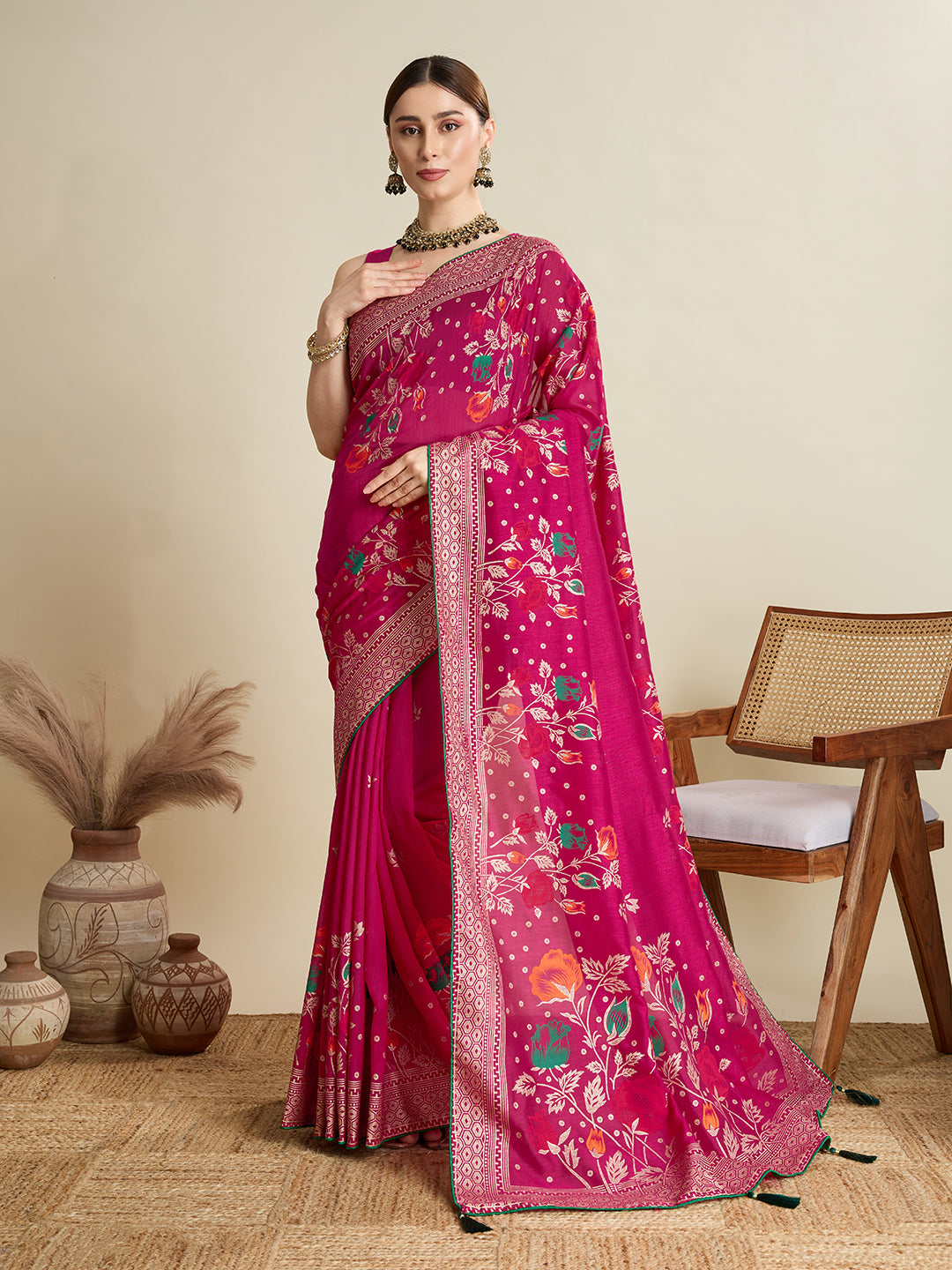 Wine Soft, Stylish & Wedding-Ready: Cotton Sarees That Breathe with You