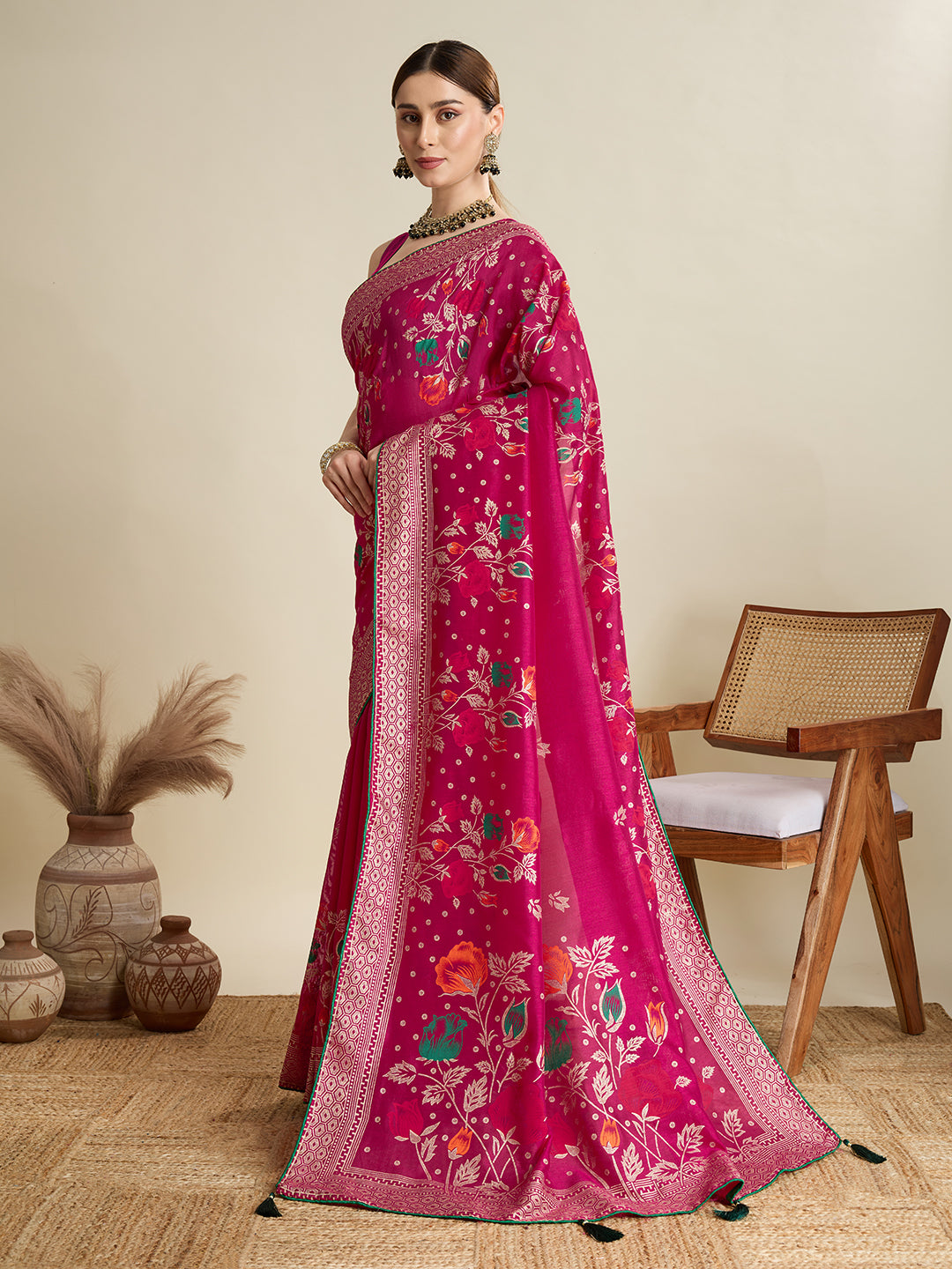 Wine Soft, Stylish & Wedding-Ready: Cotton Sarees That Breathe with You