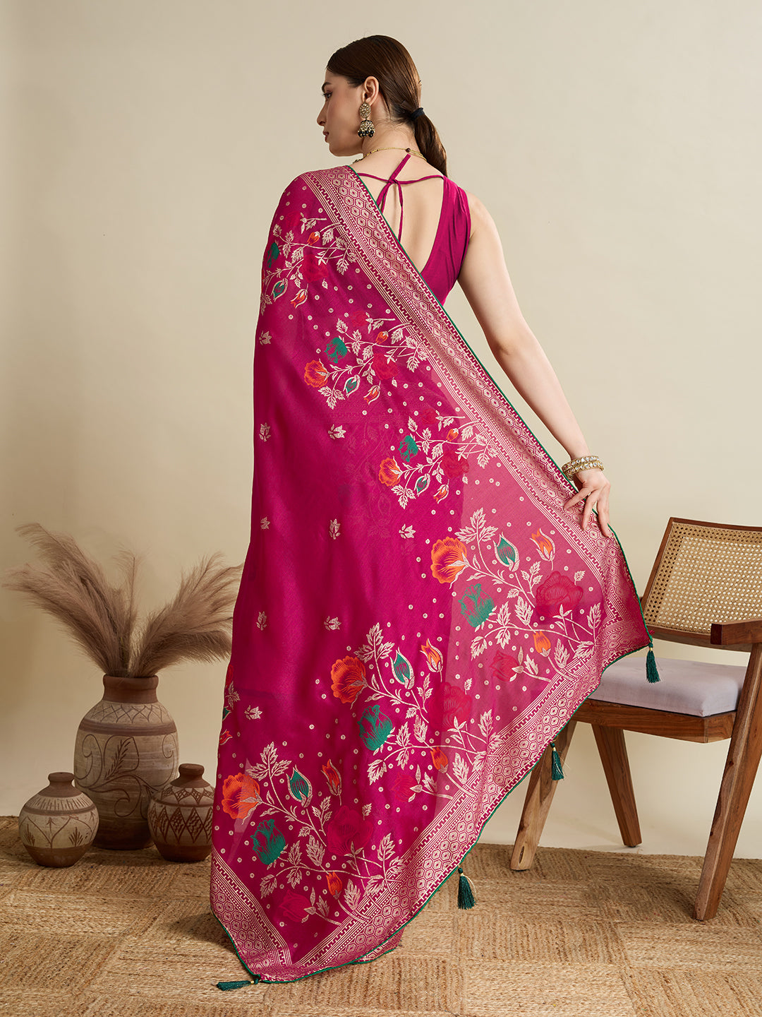 Wine Soft, Stylish & Wedding-Ready: Cotton Sarees That Breathe with You