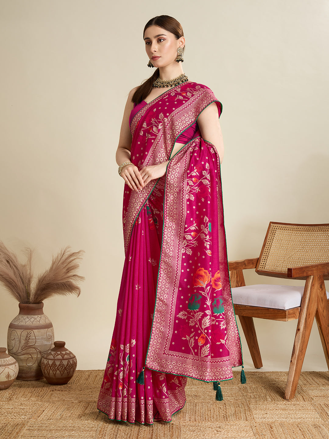 Wine Soft, Stylish & Wedding-Ready: Cotton Sarees That Breathe with You