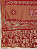 Soft, Stylish & Wedding-Perfect: Cotton Red Sarees for Big & Intimate Weddings