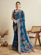 Navy Blue Soft, Stylish & Wedding-Ready: Cotton Sarees That Breathe with You