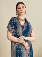 Navy Blue Soft, Stylish & Wedding-Ready: Cotton Sarees That Breathe with You