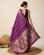 Wine Pure Jacquard with Sona Chandi Zari – A Luxe Weave for Wedding & Festive Couture