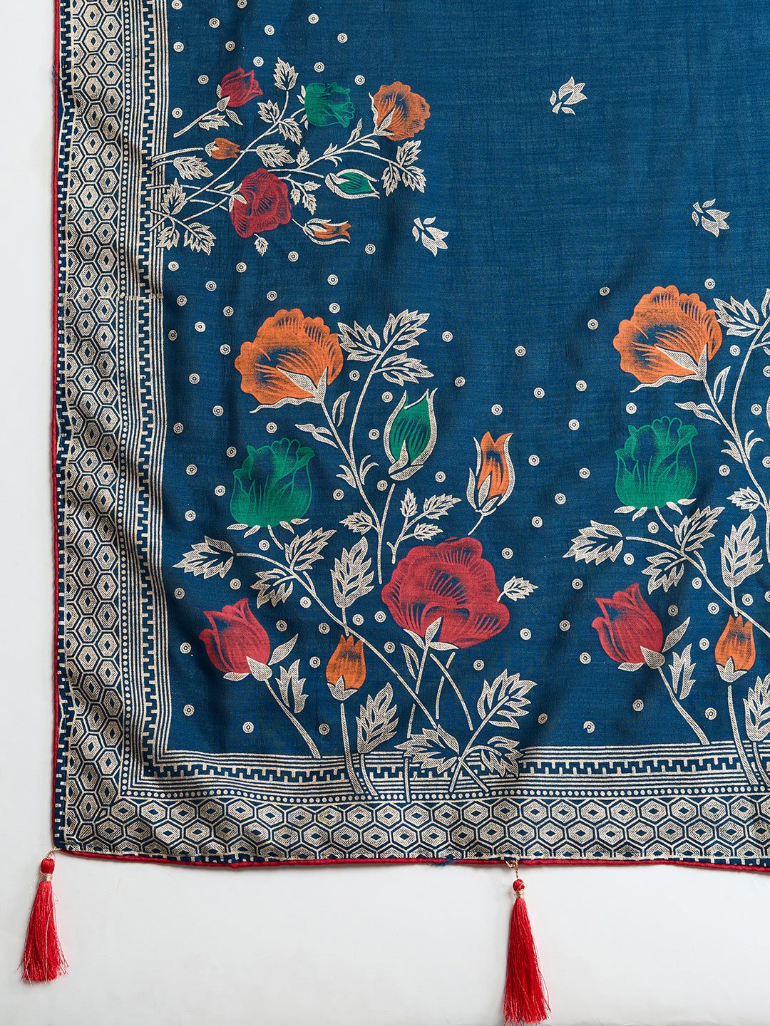 Navy Blue Soft, Stylish & Wedding-Ready: Cotton Sarees That Breathe with You