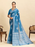 Royal Soft Silk Saree with Rich Weaving & Grand Pallu – A Timeless Classic