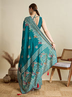 Soft, Airy & Celebration-Ready: Cotton Blue  Sarees for Wedding Shenanigans