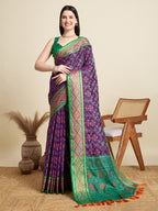 Banarasi Elegance in Breathable Semi Silk  Pink Saree –For All Wedding Celebrations