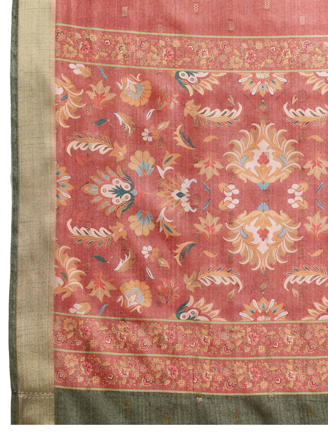 Soft, Breathable & Celebration-Ready: Semi Cotton Orange Sarees with Butti & Jacquard Elegance