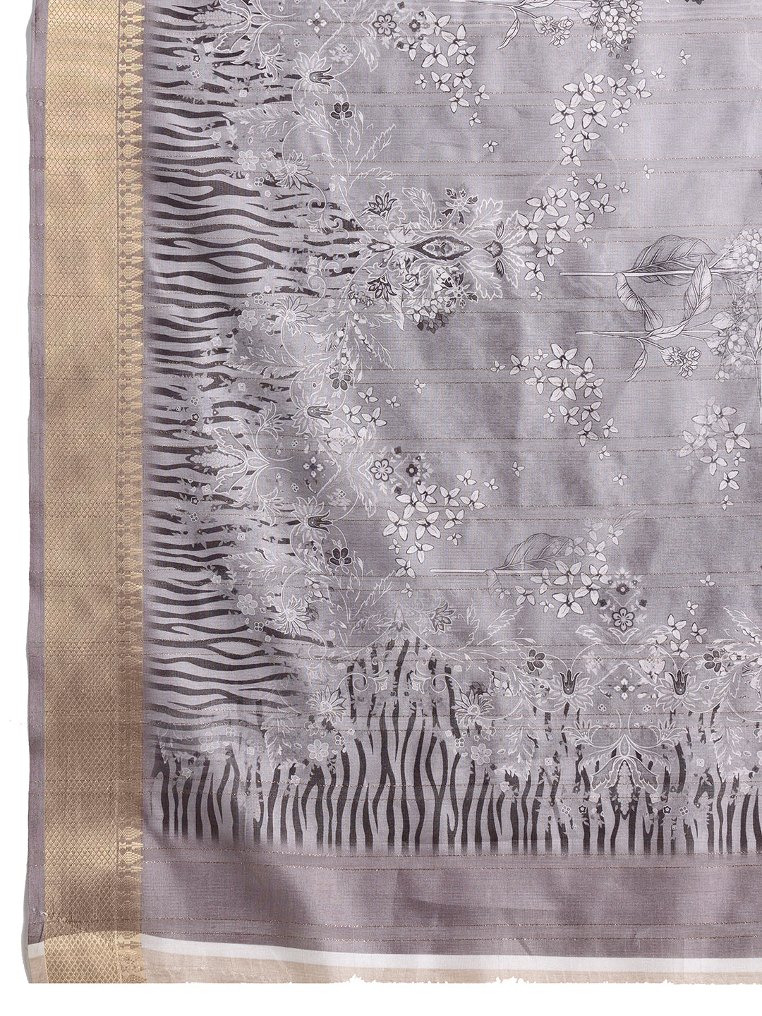 Soft, Breathable & Celebration-Ready: Semi Cotton Lavender Sarees with Butti & Jacquard Elegance