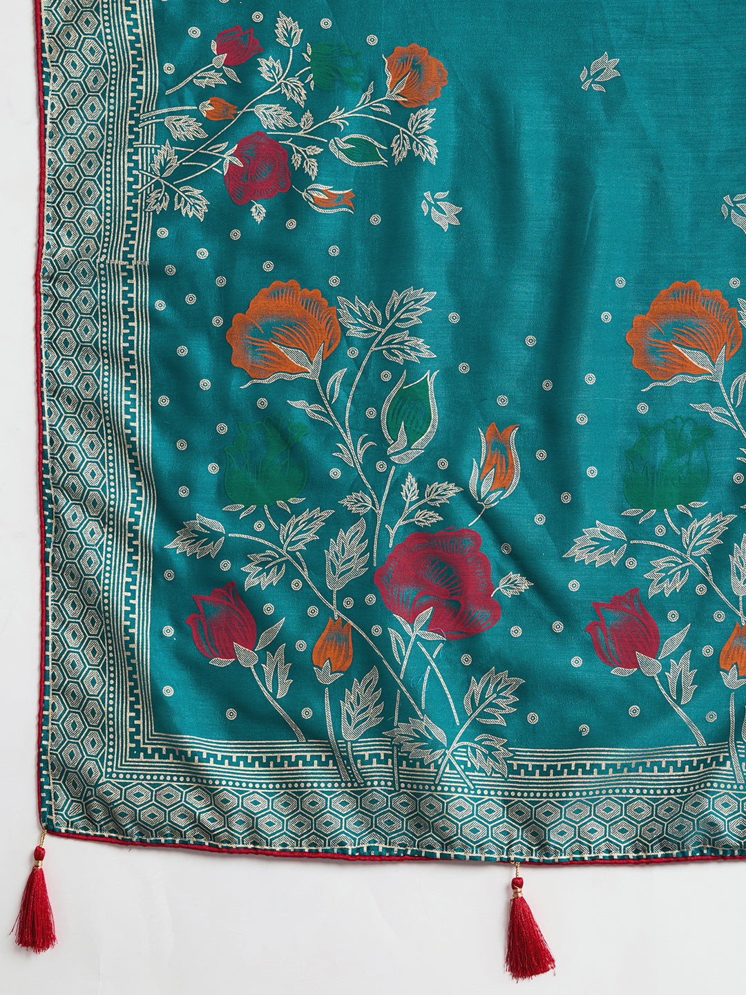Blue Soft, Stylish & Wedding-Ready: Breathable Cotton Saree for Women