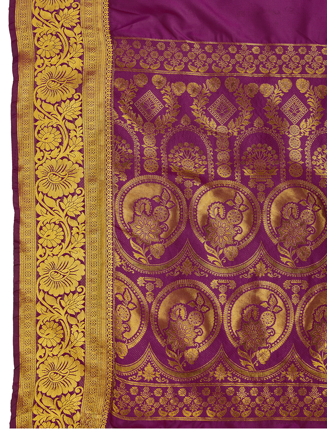 Wine Banarasi Elegance Redefined – Light, Luxurious & Perfect for Wedding Shenanigans