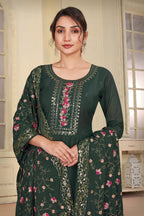 Women’s Green Kurta Set – Elegant Ethnic Wear for Weddings, Parties & Festive Occasions