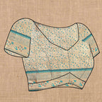 Rani Pink Soft Silk Saree with All-Over Zari Motifs, Contrast Rich Pallu & Brocade Blouse