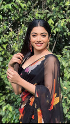 Black Silk Saree for Women – Elegant Traditional Ethnic Wear