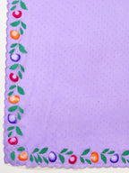 Lavender Georgette Soft Silk Saree with Floral Brush Print & Intricate Border – Elegant Pastel Saree for Festive & Daily Wear (Copy)