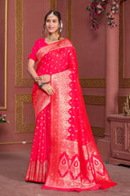 Rani Art Silk Saree for Women – Elegant Traditional Ethnic Wear