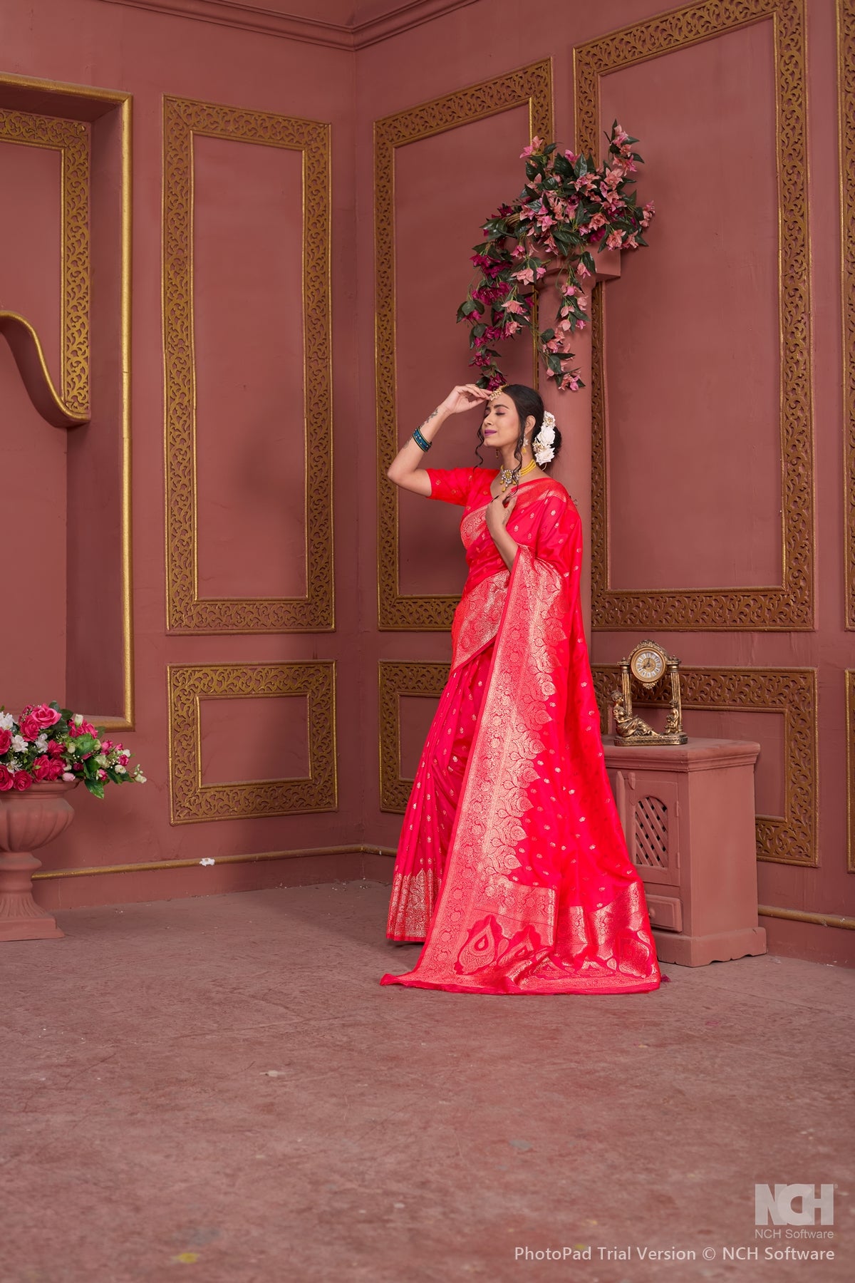 Rani Art Silk Saree for Women – Elegant Traditional Ethnic Wear