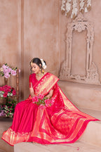 Rani Banarasi Silk Saree for Women – Traditional Ethnic Wear