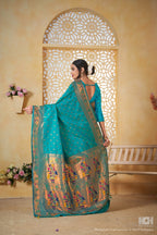 Rama Art Silk Banarasi Saree for Women – Traditional Ethnic Wear