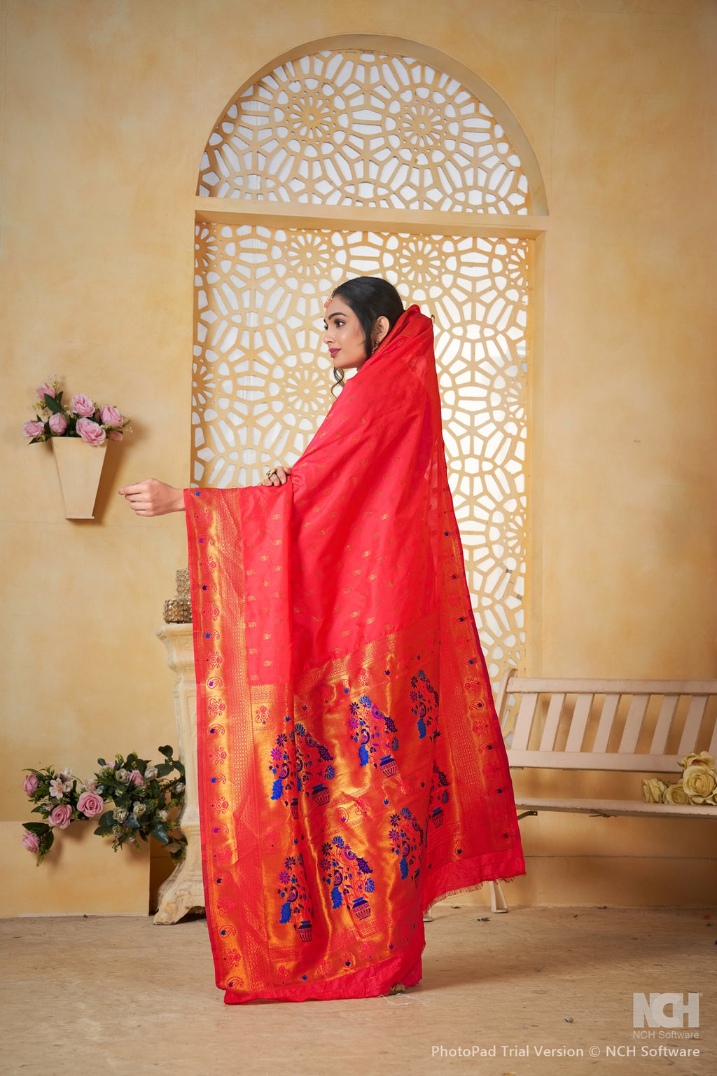 Rani Art Silk Banarasi Saree for Women – Traditional Ethnic Wear