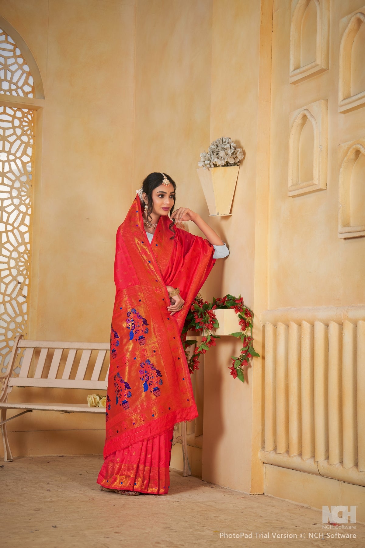 Rani Art Silk Banarasi Saree for Women – Traditional Ethnic Wear