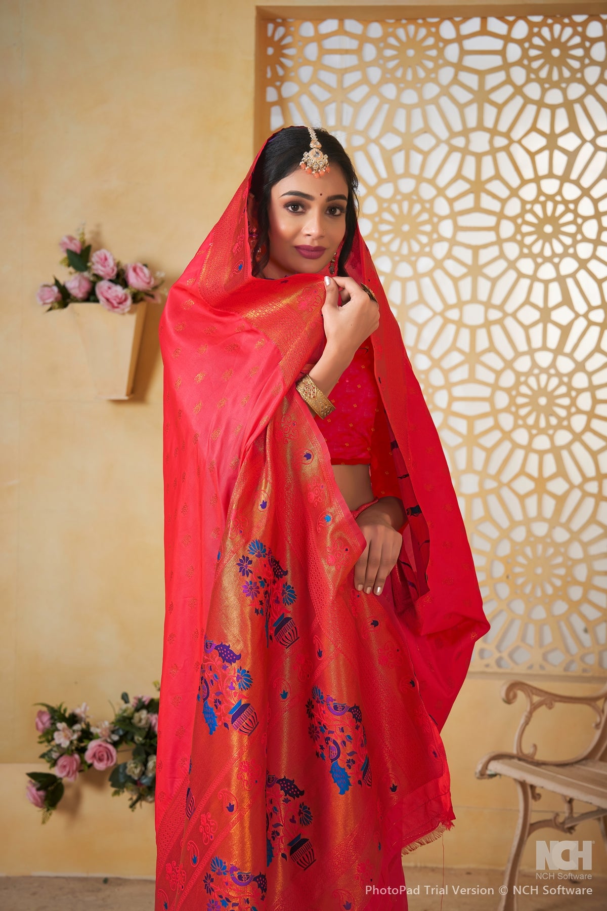 Rani Art Silk Banarasi Saree for Women – Traditional Ethnic Wear